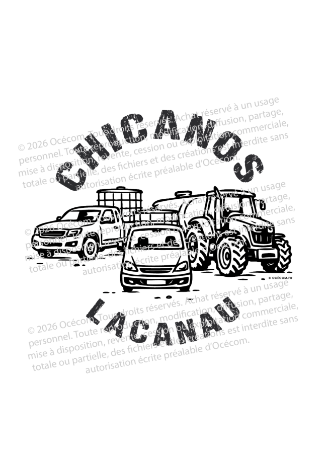 5 affiches numériques à imprimer | Bénévoles Chicanos &amp; Chicanas, incendies à Lacanau